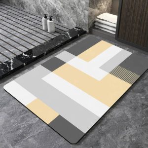 Tapis de bain design scandinave